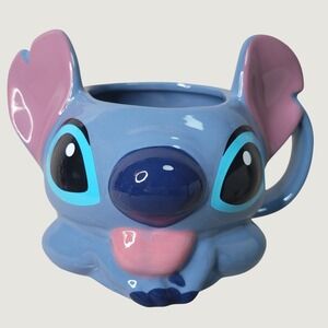 Disney Lilo & Stitch 3D Sculpted Ceramic Coffee Mug 15oz Zak Designs LSLE-1593